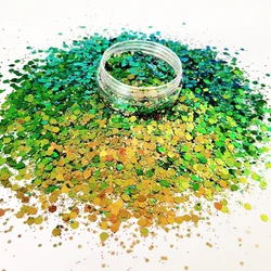 2018 объемный блеск Хамелеон, крупные Блестки для домашних животных, украшение на Рождество