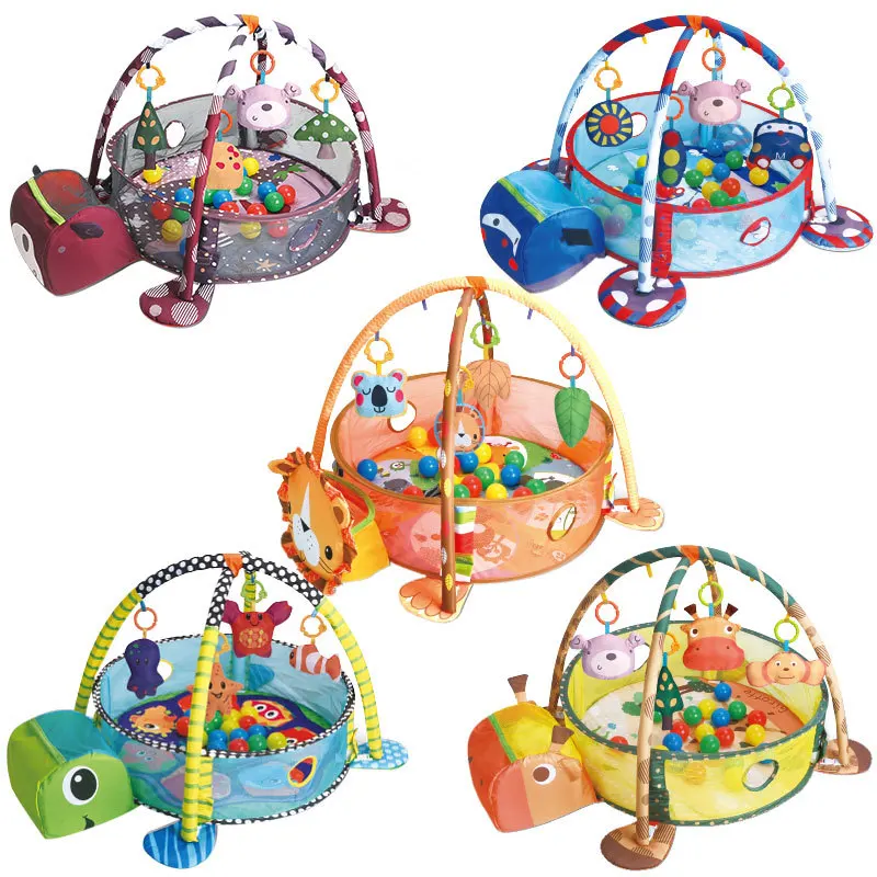 Zhorya Kids Toys Hobbies Mat Animal Fitness Blanket Game Toys Baby Play Mat Infant Activity Gym