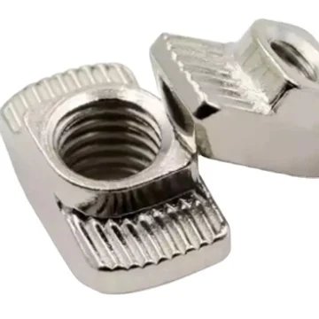 China factory M4 M5 M6 M8 Stainless Steel T Slot Nut Hammer Head Fastener Nut for Aluminum Profile T Nuts