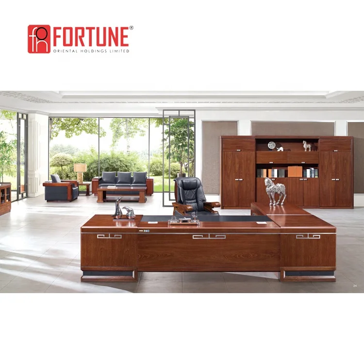 Classical Office Executive Desk/MDF Office Boss Table