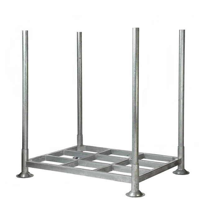 Steel Stillage heavy duty metal post pallet stackable post pallet