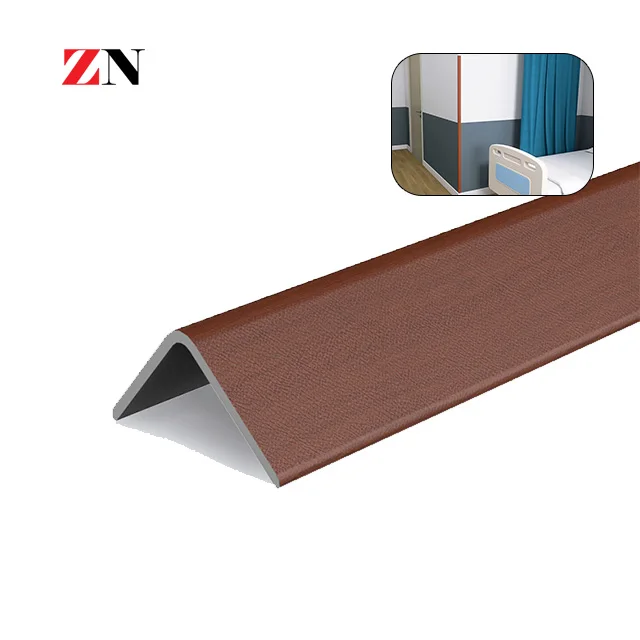 Wall protective L shape plastic pvc cover guard strip corner protector