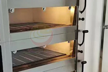 Коммерческая 3-х палубная газовая хлебопекарная печь с 9 лотками регулятор температуры промышленная электрическая Хлебопекарная Печь