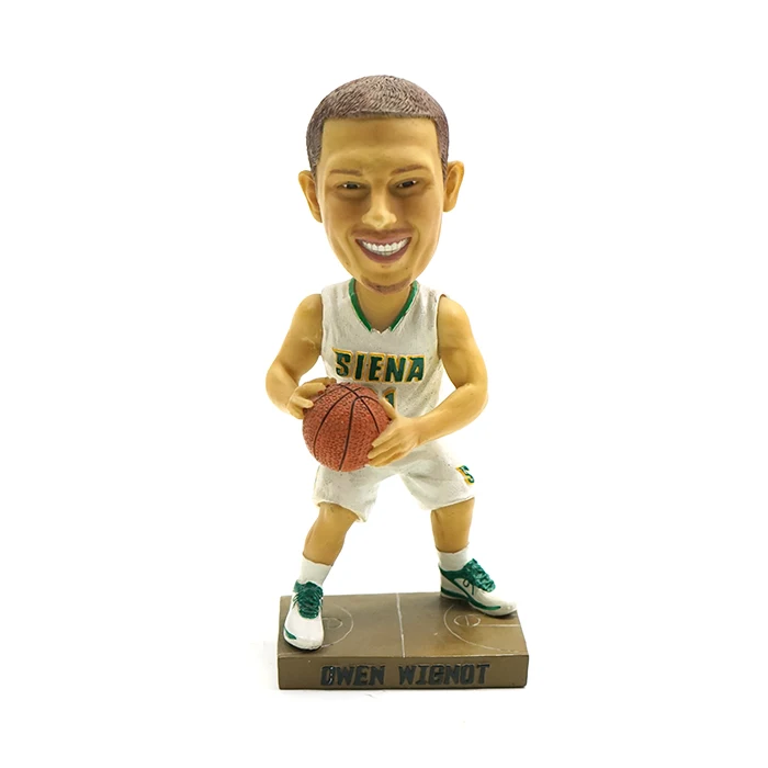 
Resin basketball player Custom bobble head for gift bobbleheads figurines 