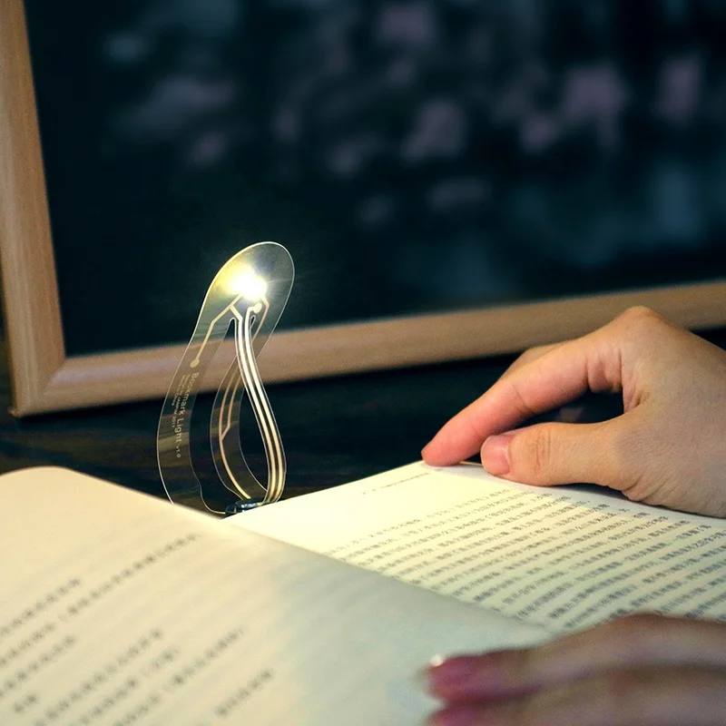 JANPIM Wholesale promotional gifts mini LED night light book light for personal reading