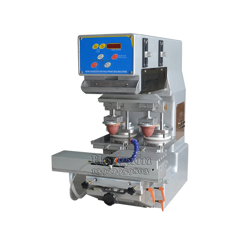 Multicolor Tampographie Pad Printing Machine for Masks and Tubes Essential for Manufacturing Plants