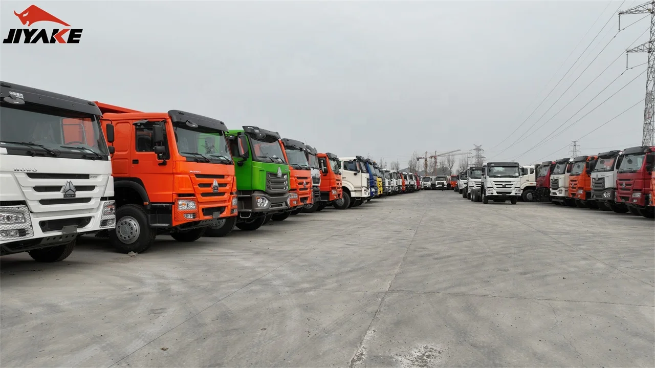 Sinotruk HOWO Used New 371hp 8x4 12 Wheeler Transportation Dump Truck for sale