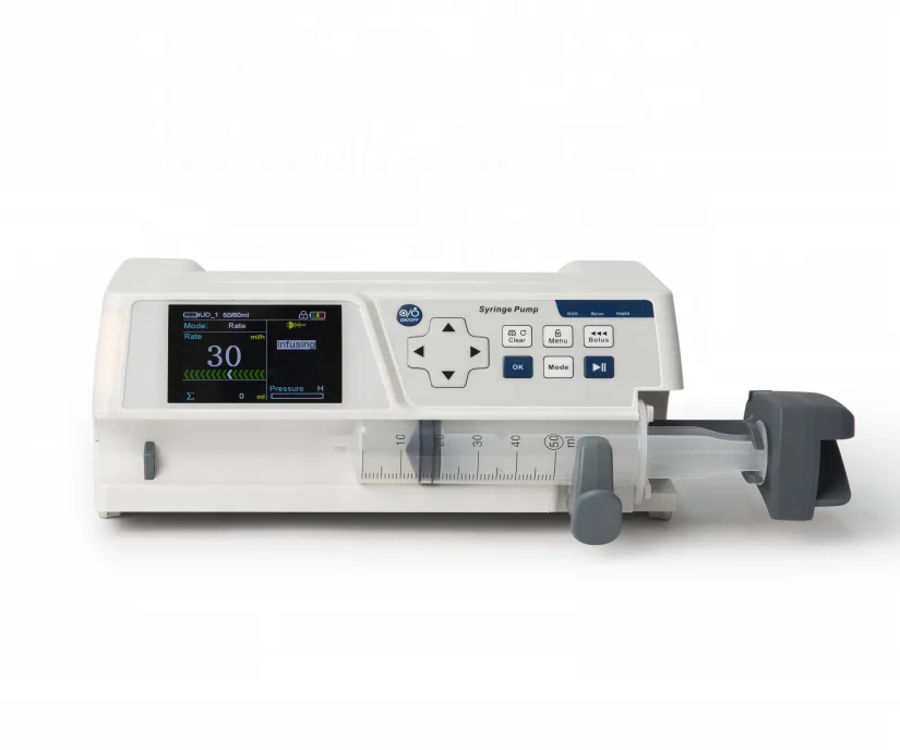 Large color TFT display 2000 events stored cost effective syringe pump YH-SP3