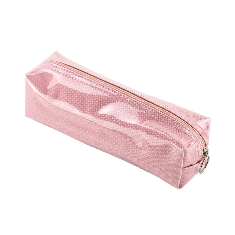 POSH DREAMS Fresh art TPU multifunctional zipper bag student stationery pencil case solid color