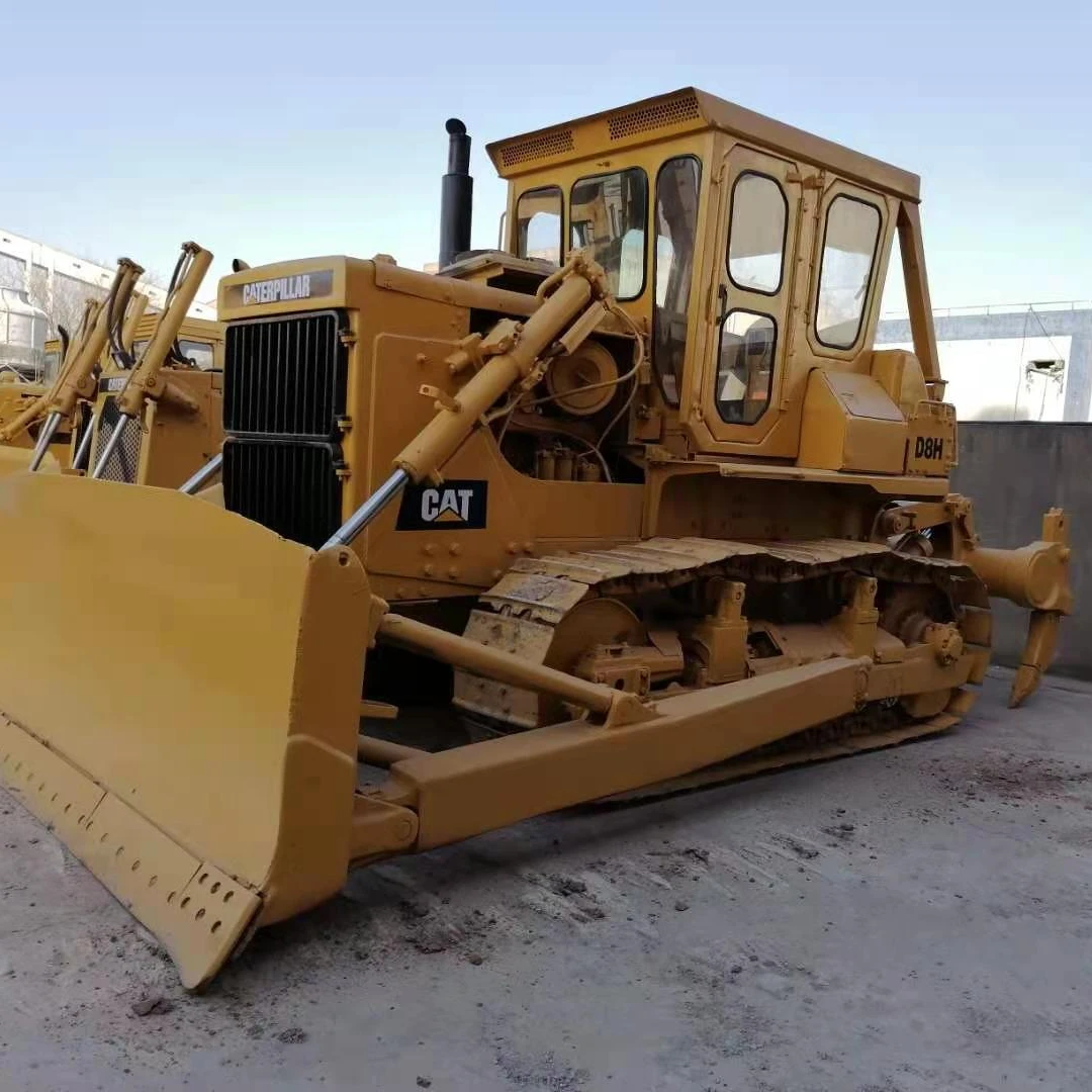 Japan Used Bulldozer Cat D8H in hot sale, Used Earth Moving Machine cat D8H bulldozer machine Hydraulic Used Cat D8 Bulldozers