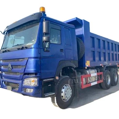 Hot selling tupper truck 6x4 used Howo trucks Shcaman mining dump truck in Africa