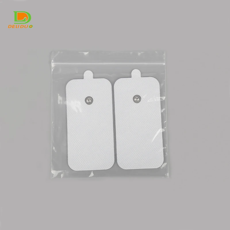 
Therapy Patches Reusable Self Adhesive Electro Replacement Electrode Pads TENS Unit Pads tens electrodes 50x90mm 
