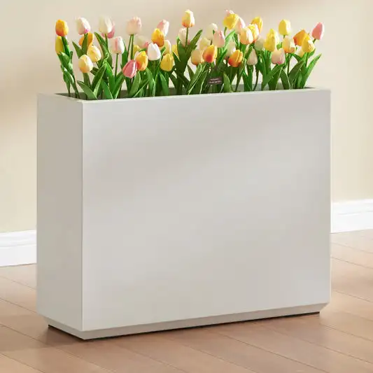 Living Wall Support For Plants Large Fiberglass Planter