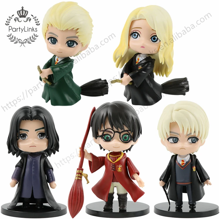 Harried Hogwarts Potters Pop Anime Figure Collection Vinyl Doll Model Toys Handmade Characters Action Figures For Fans Gift