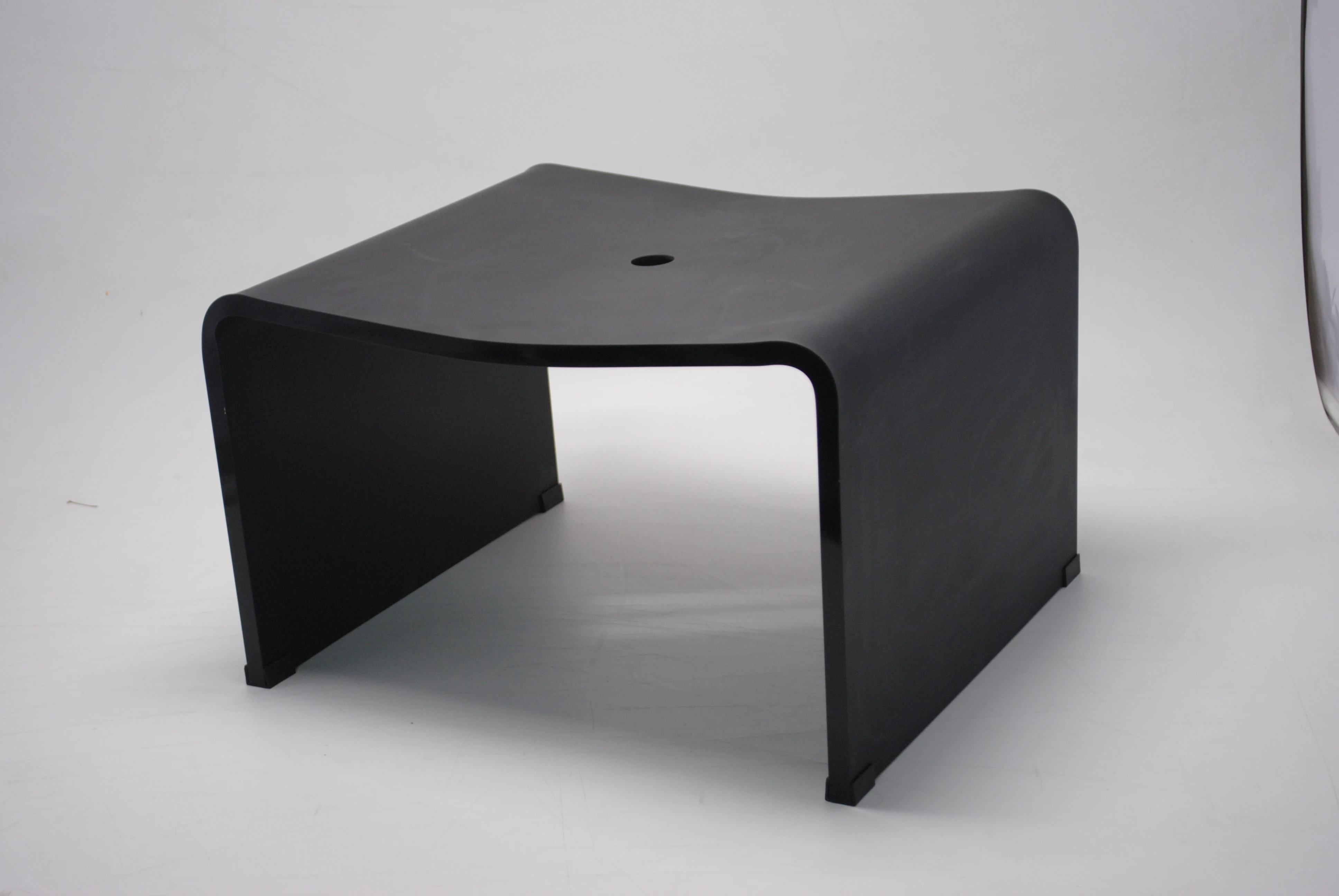 Acrylic Shower Bench Thick Shiny Acrylic Stools Transparent Lucite Bathroom Shower Seat