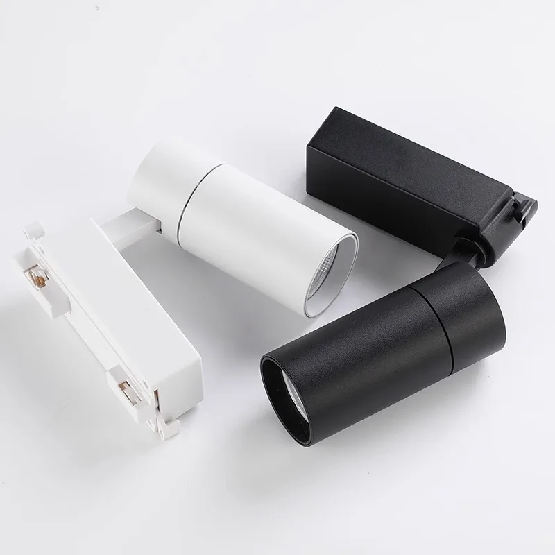 LED track spotlight CQS98 Ra98, RGO low blue light full spectrum eye protection Cob spotlight background wall track light