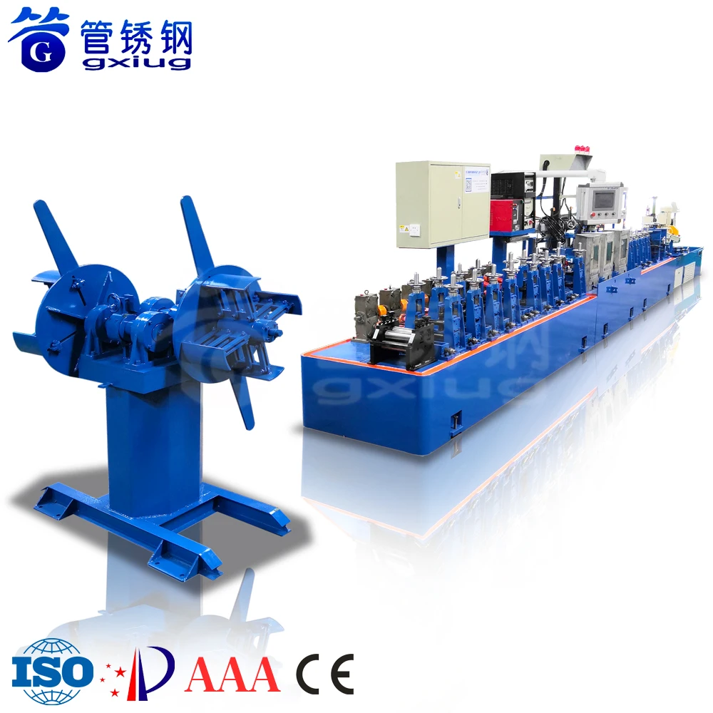 GXG Technology Stainless Steel Pipe Making Machine Professional Tube Mill Manufacturer