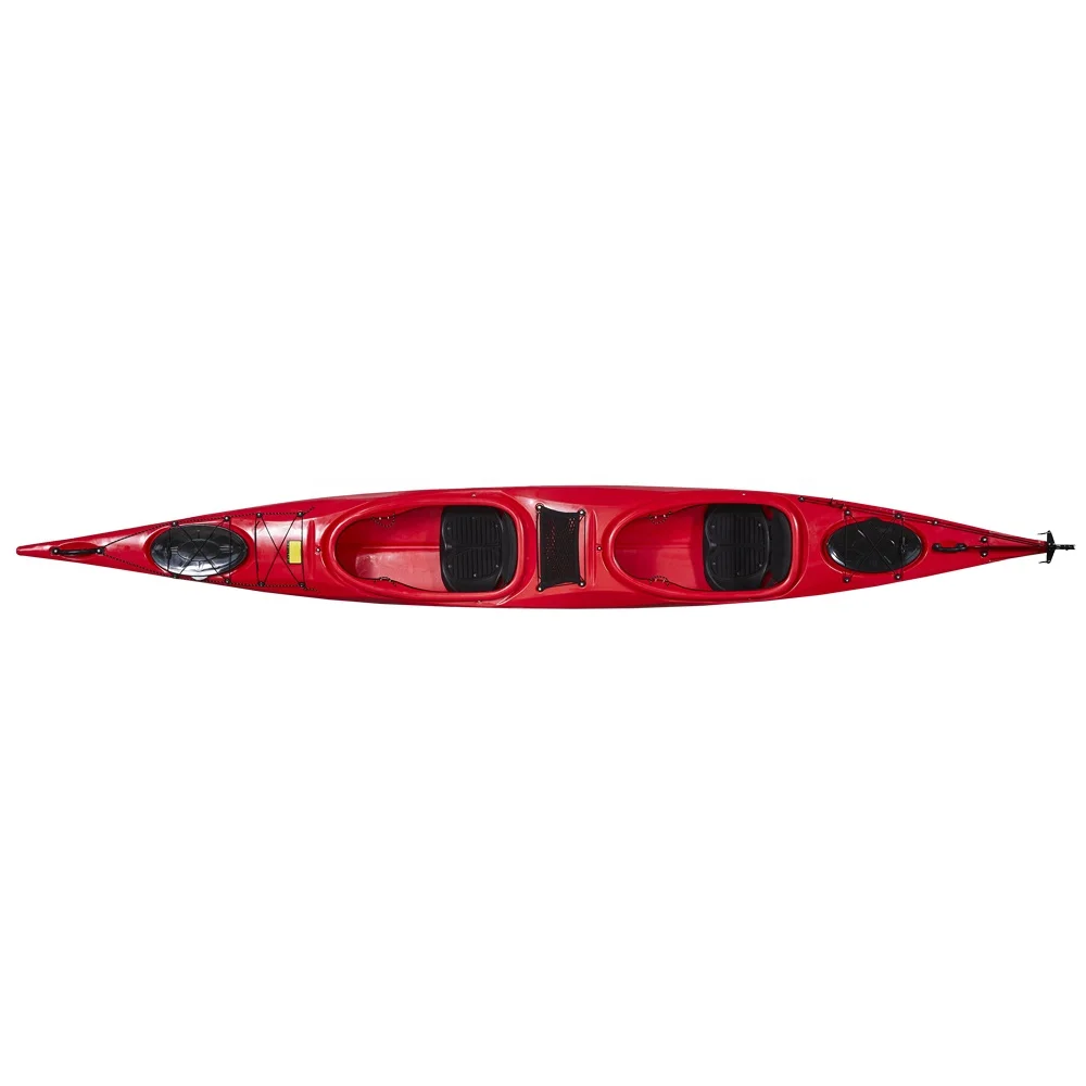 China Professional Manufacture A Tandem kayak 2 person sea kayak made in China Sit In Sea Fishing Kayak with sale