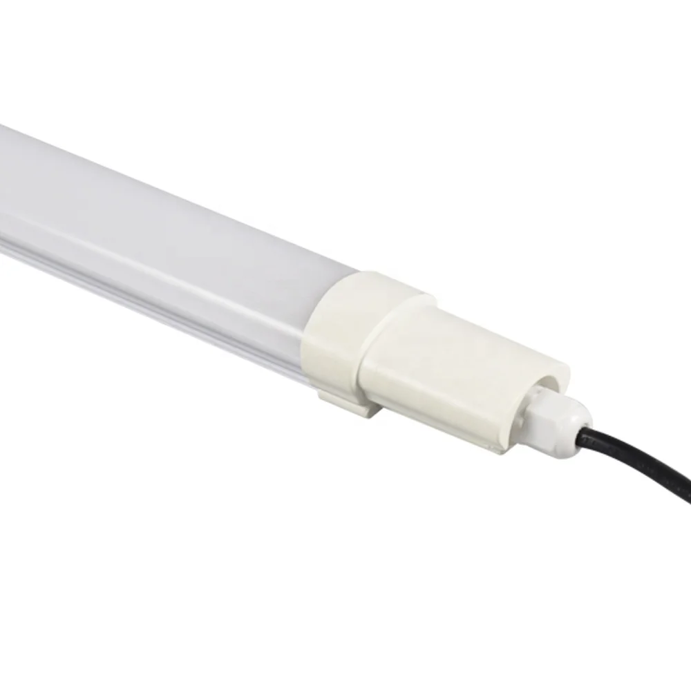 Industrial Lighting T8 Integrated 1.2m 50W IP65 Waterproof Damp-proof High Power Energy-Saving LED Strip Tri-P PC Body