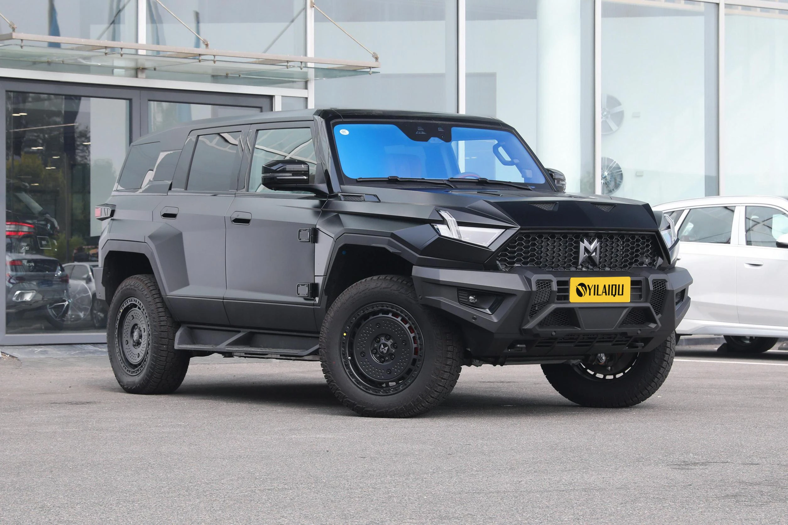 2023 2024 Dongfeng M-Hero 917 mengshi Electric Car used Four-motor Large Luxury Suv High Speed yangwang