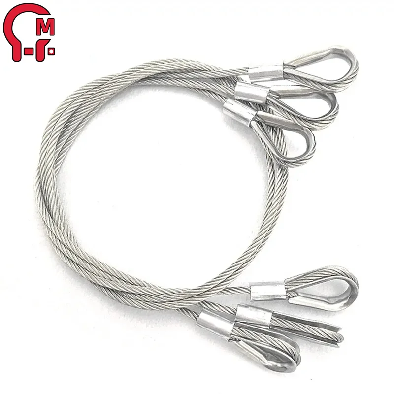 HLM  factory direct black 16mm steel wire rope diameter 34 mm for tower crane