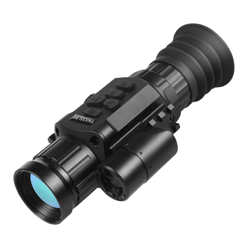 WESTHUNTER THS35LRF Thermal Imager Scope 35mm Lens With Rangefinder 12um 400*300 IR Infrared Hunting Thermal Night Vision Sight