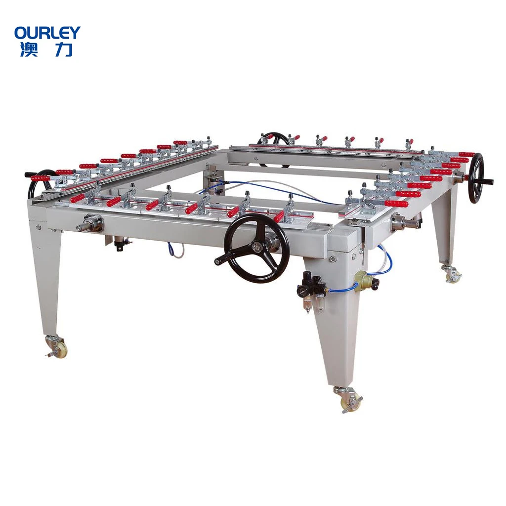 Cheap sale silk screen stretcher manual silk screen stretcher large size pneumatic stretcher