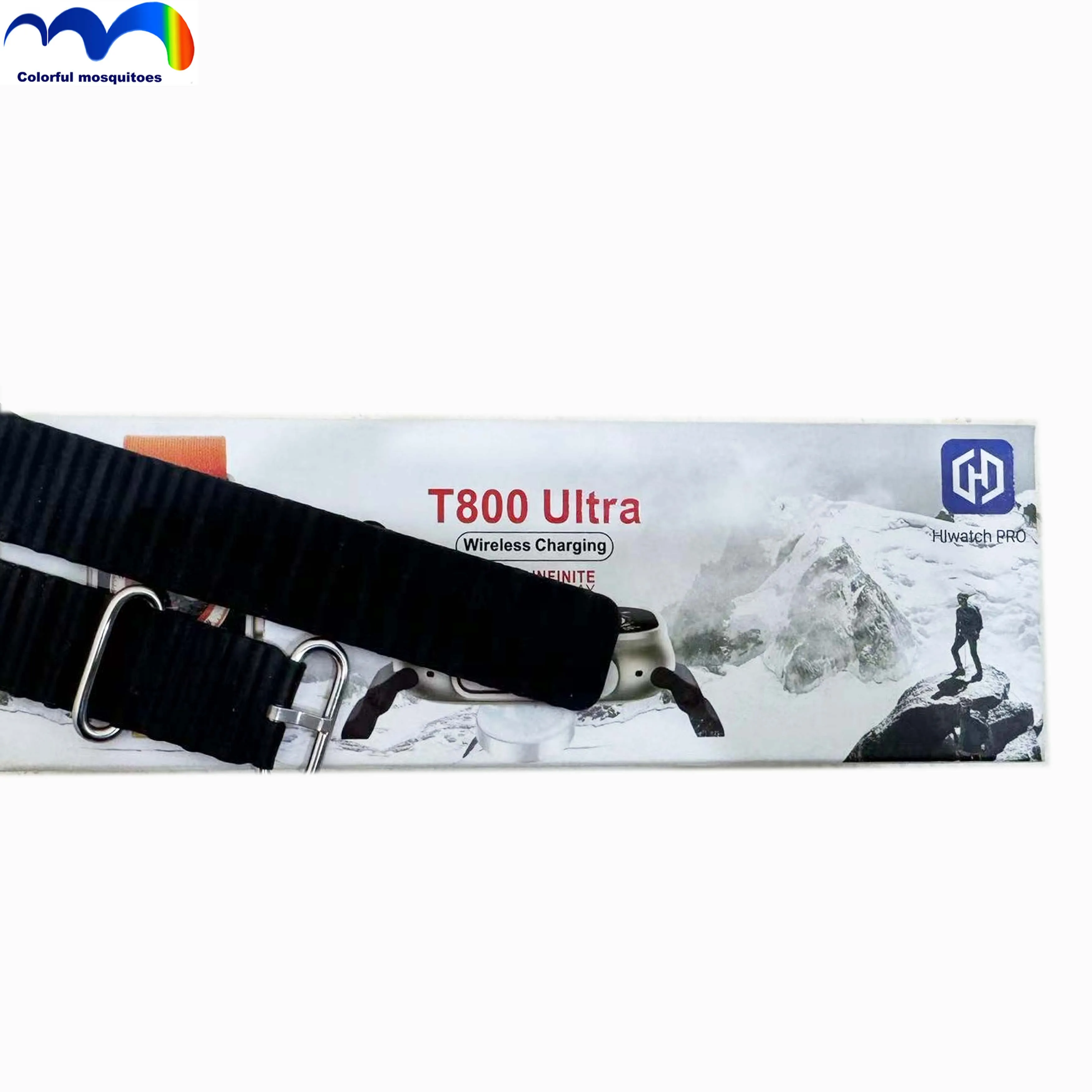 2024 Newest T800 Ultra Smart Watch 1.99 Inch Screen Rotating Dual Buttons Hiwatch Pro S8 Iwo Smartwatch T800 Ultra