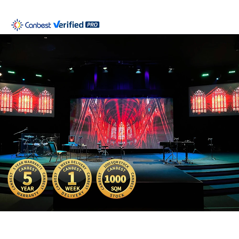 Pitch 1.5Mm P1.8 P2.5  Large Ktv Club Theatre Led Screen Interior Pantallas Led Cinema Para Publicidad Interior Restaurant