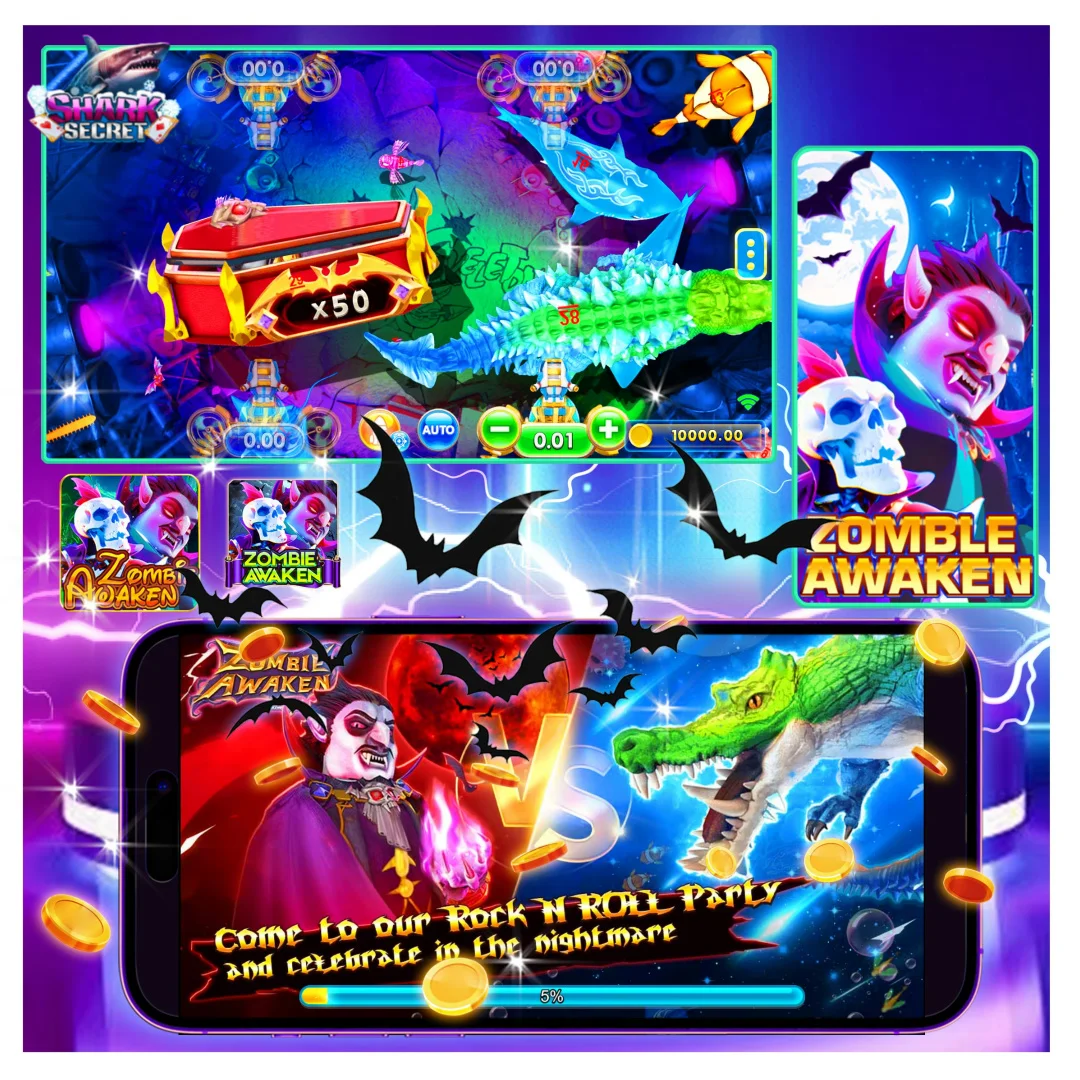 Multi Skill Game Newest Business Shoot fish Mobile App Megaspin Online Gaming