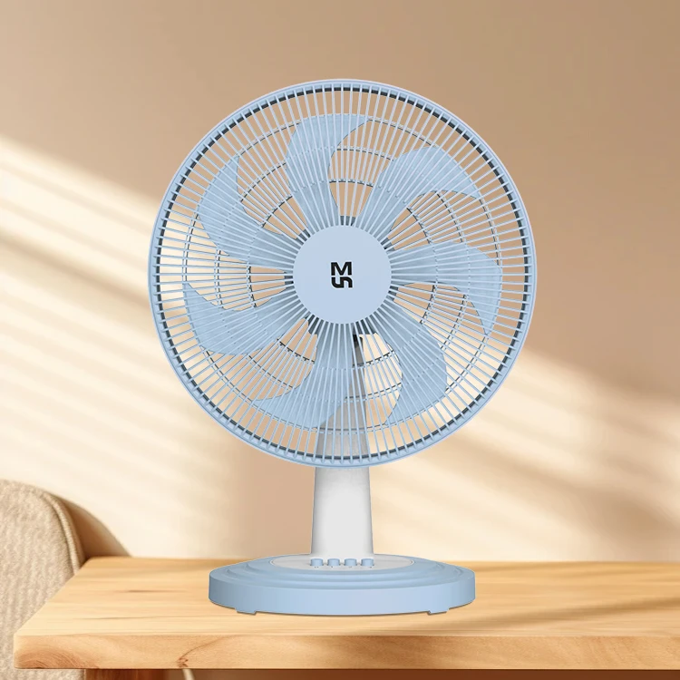 Plastic Cooling Air Conditioner 16 Inch Cooler Small Ac Dc Table Fan