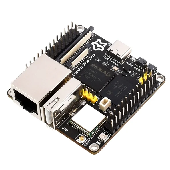 Original Quality Suitable Luckfox Pico Ultra RV1106 ARM series Linux development board POE Module 4inch LCD Touch Screen Module