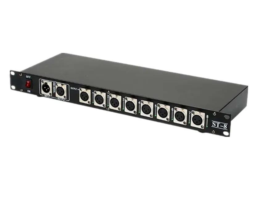 Система освещения для дискотеки 8 way dmx512 сплиттер портов dmx