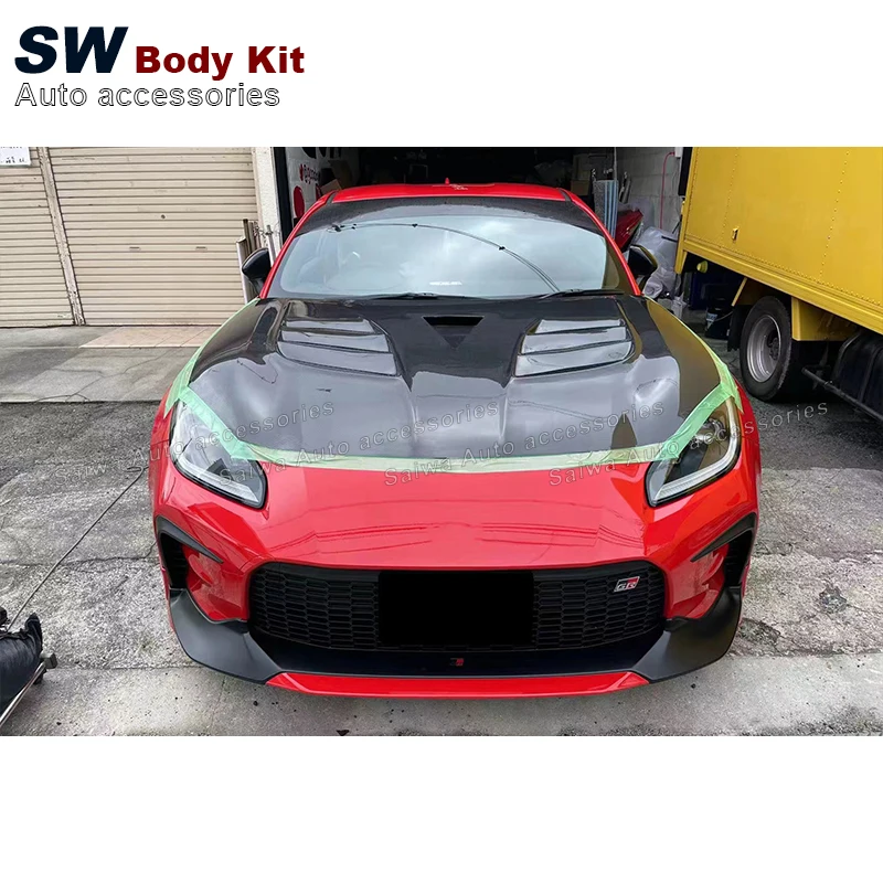 Капот из углеродного волокна для Toyota GR86 Subaru BRZ 2019-2022 передний капот комплект