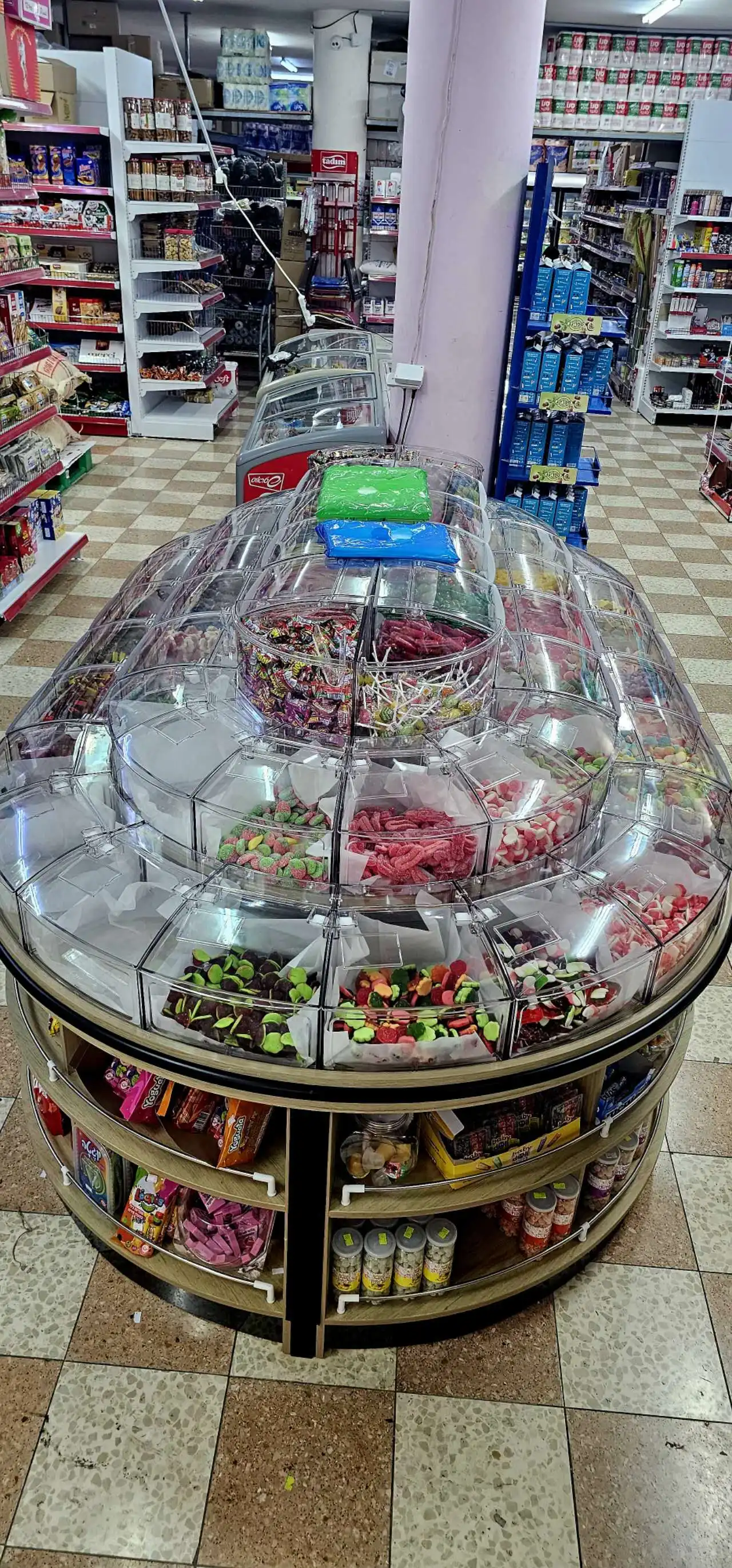 Jelly Bean Bin Seeds Bin Rack Display Stand for Sweet Candy