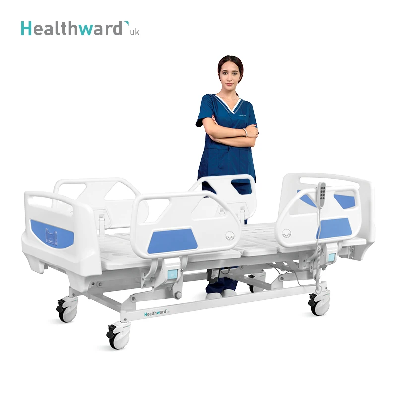 B6e Healthward Professional Patient Medical ICU Bed Used 3 Function Adjustable Electric Hospital Bed Manufacturers