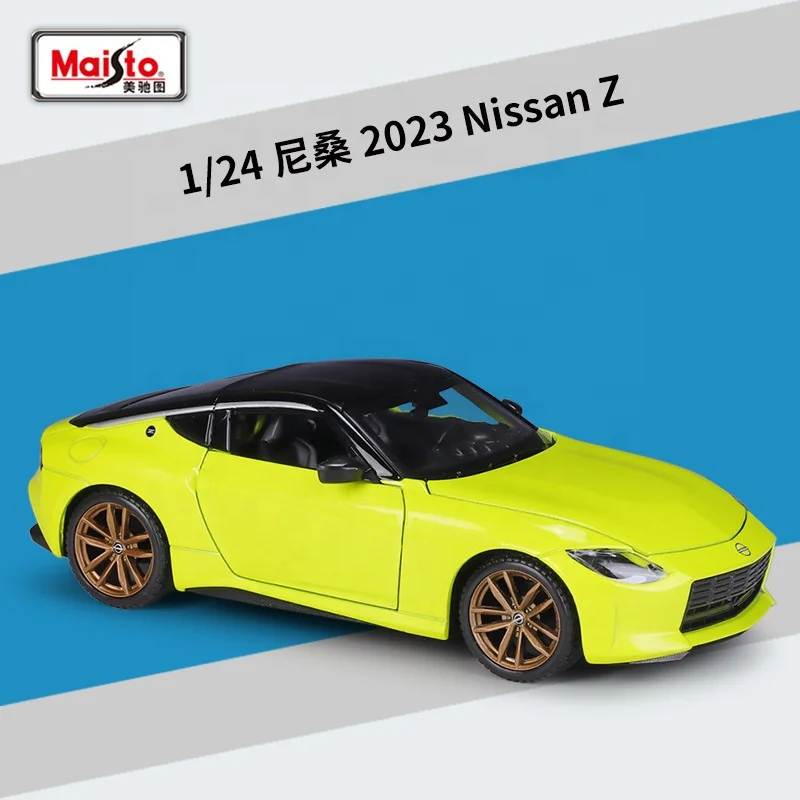 Maisto 2023 Nissan Z гоночный автомобиль 1:24 Масштаб имитация модели автомобиля коллекционный дисплей Gft игрушка оптом