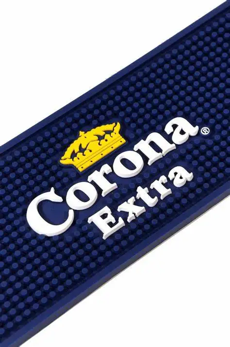 Customized Personalised name pints Carling Branded Rubber Backed Bar Runner Pubz n Clubz Hospitality Supplies
