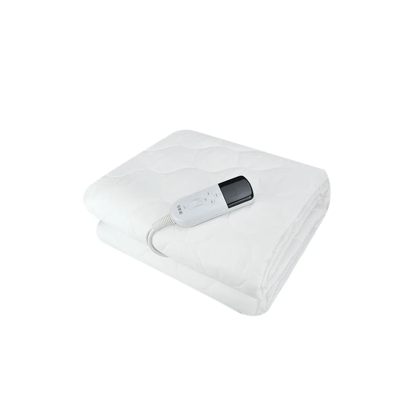 CE GS Certification,Bamboo blended fabric Heated blanket with LED Display-3 heat Settings,Washable&Fast Heating electric blanket