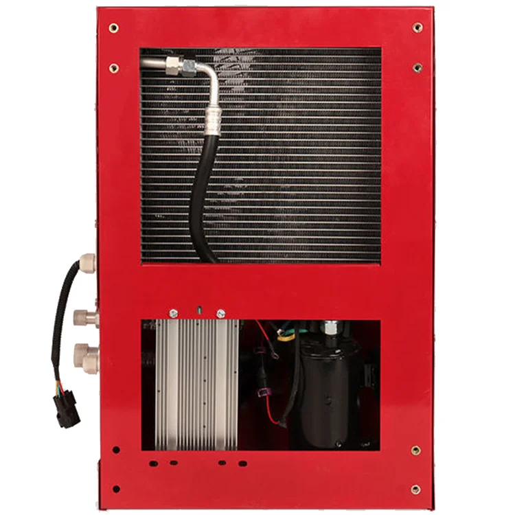 3kw Electric Battery Operated 12v Truck Sleeper Air Conditioner Rear Mounted Split Truck Parking Air Conditioner
