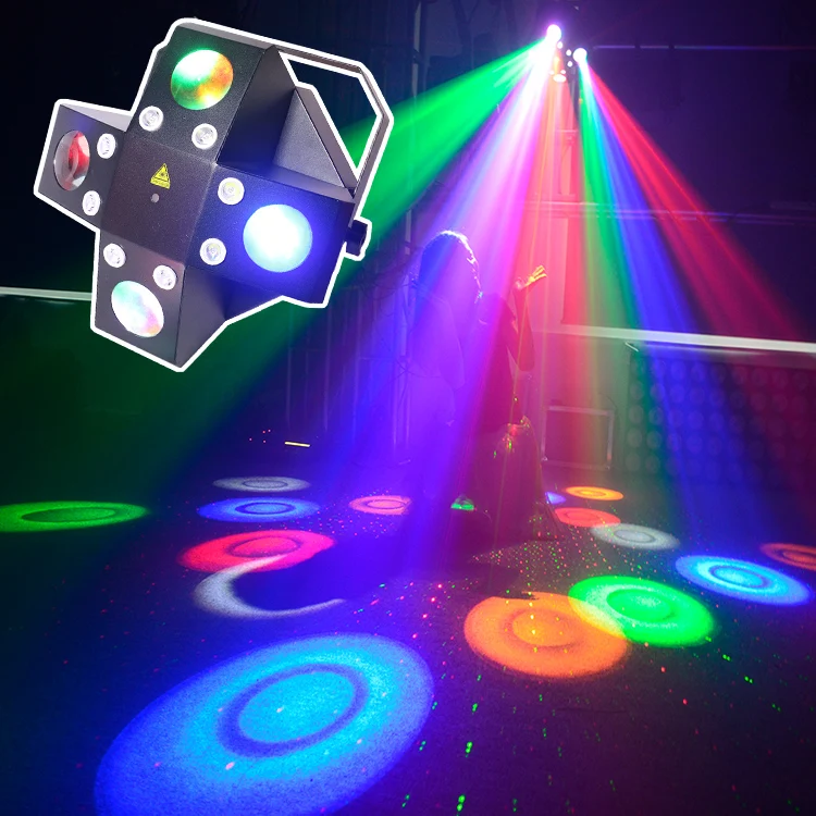 Party Wedding Led Dj Stage lighting for club stage light laser+strobe+led effect dj light