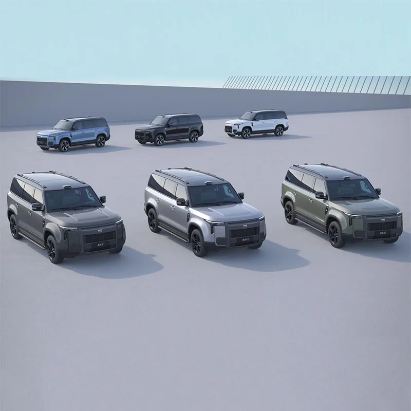 2024 популярные новые автомобили роскошный внедорожник Rox камень 01 Geely Rocks большой 6-7 мест гибридный Электромобиль б/у онлайн-продажа