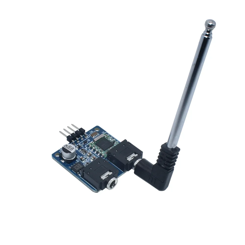 WAVGAT 76-108Mhz Antenna Automatic Digital Tuned FM Stereo Radio Receiver Module TEA5767