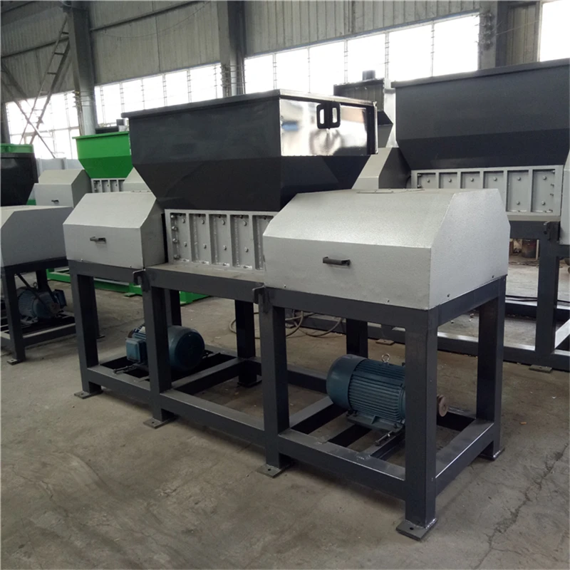Scrap Steel Shredder Double Shaft Shredder Double shaft shredder machine for Tire rubber plastic wood metal steel scrap