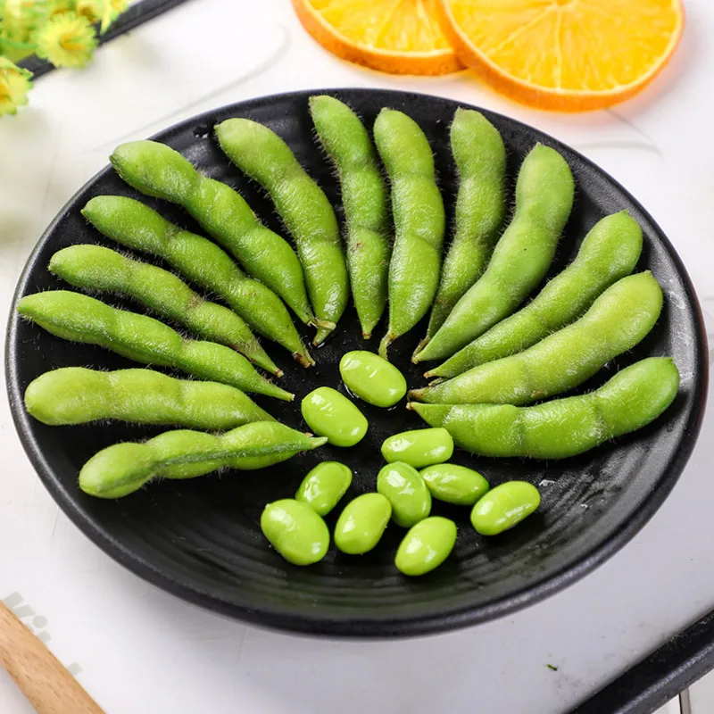 Новый Урожай Замороженная IQF Сои очищенные Edamame соевые бобы