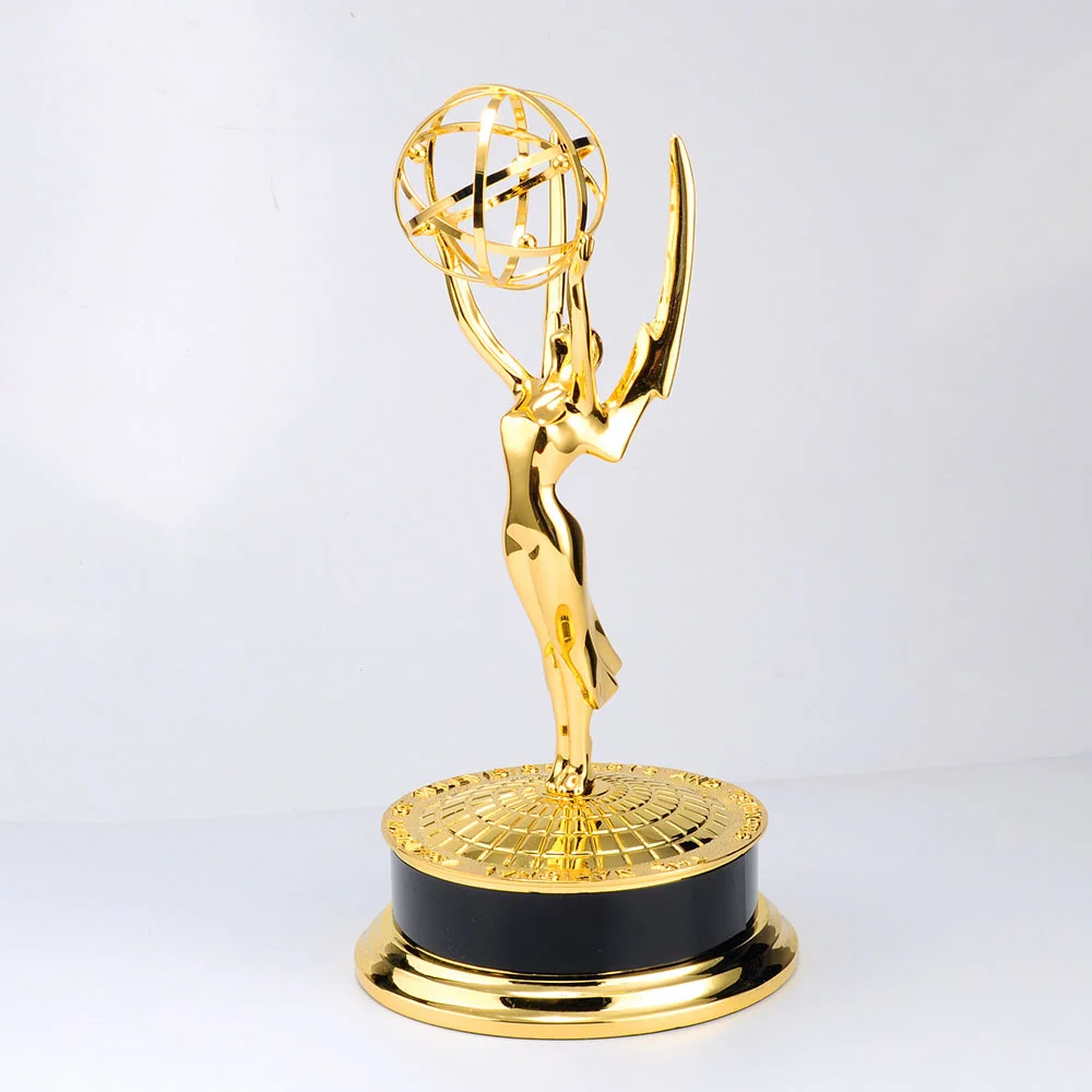2024 Factory Direct Sale World Popular Oscar Dancer Trophy Cup 30cm Soccer  Dance Metal Material 39CM Football League trophy