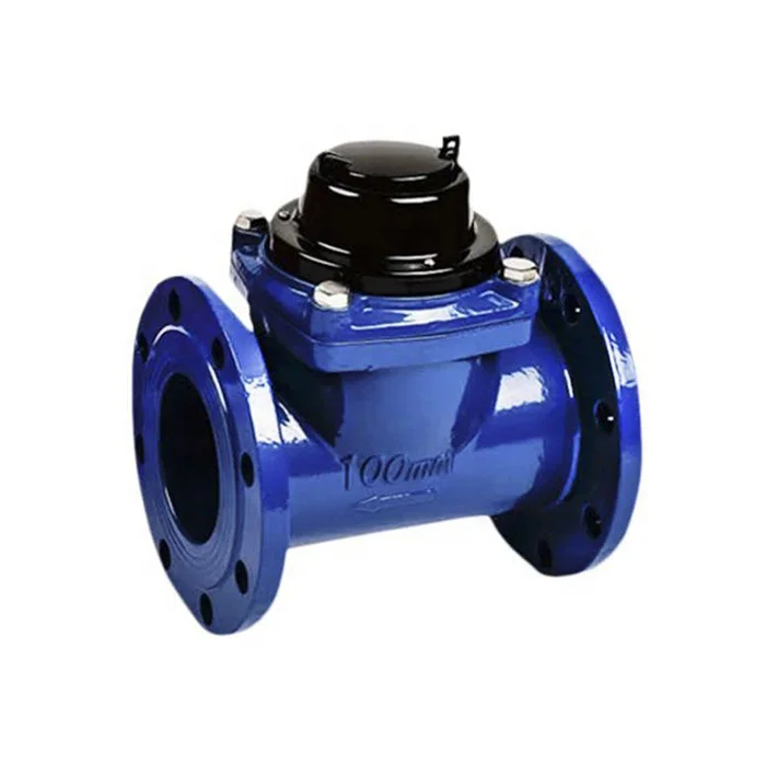 25mm plastic agricultural woltman type water flow meter