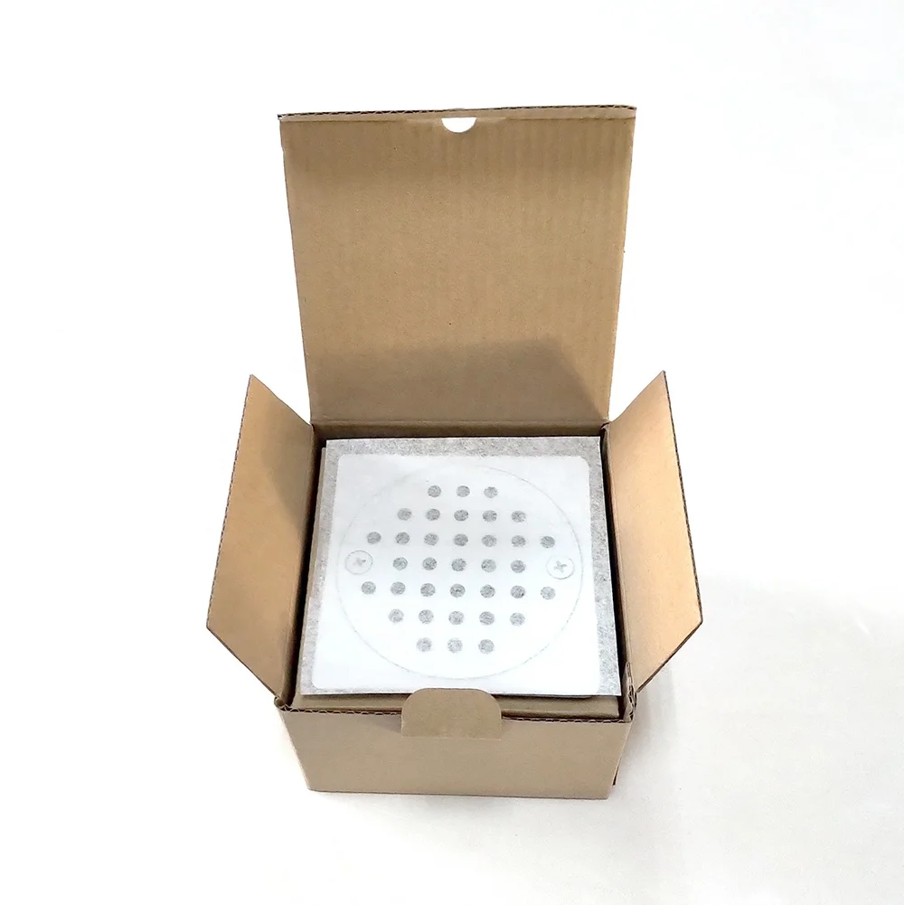 Commercial use 90mm size heavy duty casting brass garage and balcony quick drainage floor drain