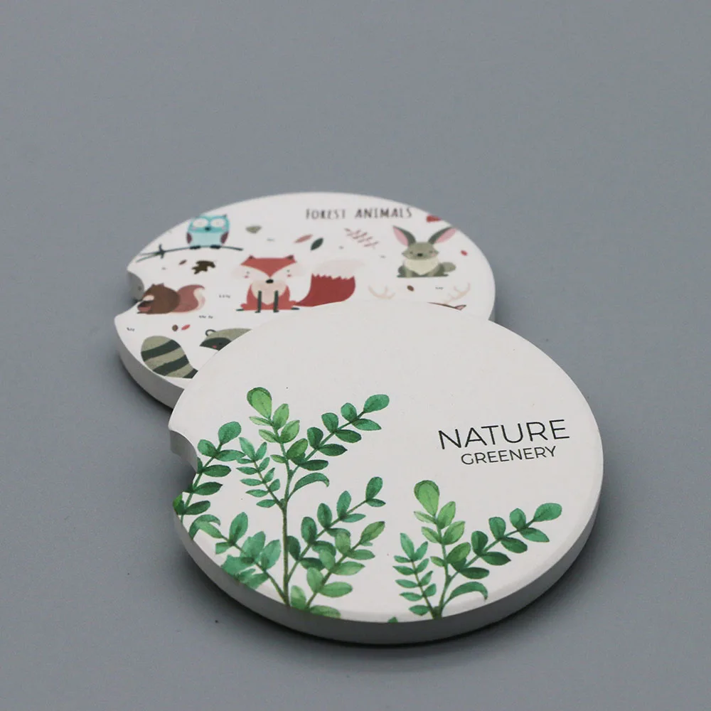 Подставки для напитков с держателем, керамические подставки для напитков для защиты стола