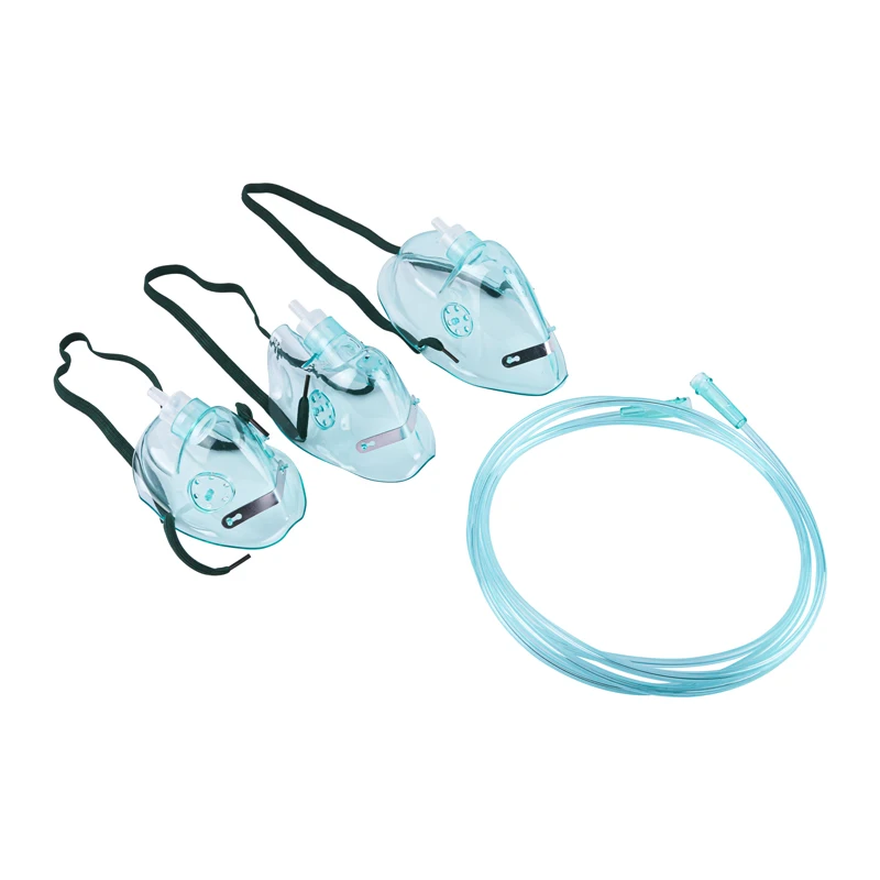 Single-Use Adult PVC Respiratory Mask Custom Medical Face Oxygen Mask Approved Class II 30g EOS Disinfecting Type